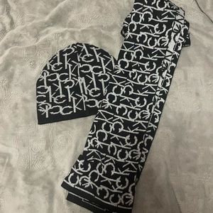 Calvin Klein Hat and Scarf Set